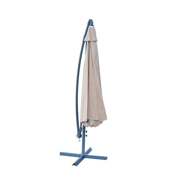 Бежов чадър ø 350 cm - Rojaplast-image-4