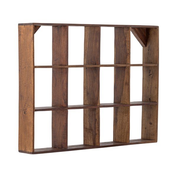 На няколко нива стенен рафт от рециклирано дърво в естествен цвят 53 cm Tilo – Bloomingville-image-3