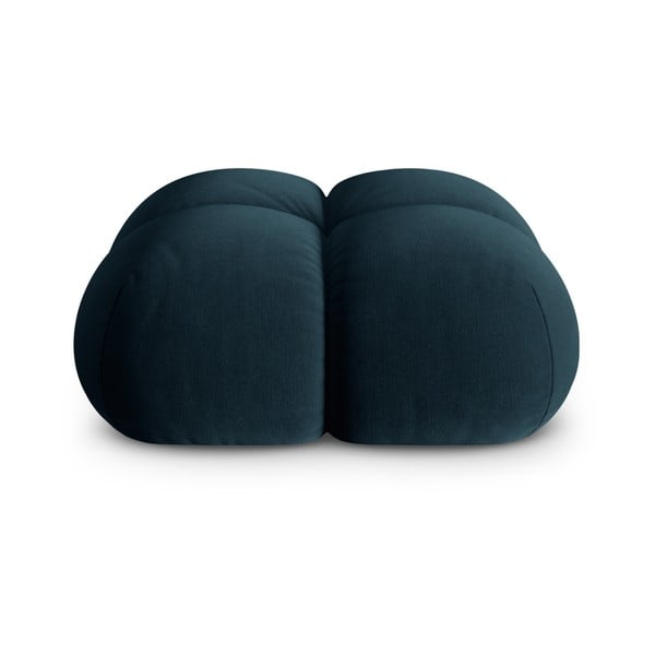 Тъмносиня кадифена табуретка Loretto – Cosmopolitan Design