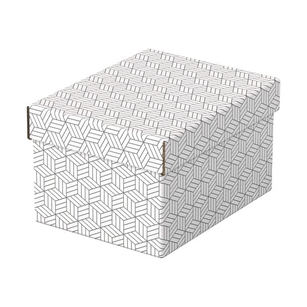 Комплект от 3 бели кутии за съхранение , 20 x 25,5 cm - Esselte Home
