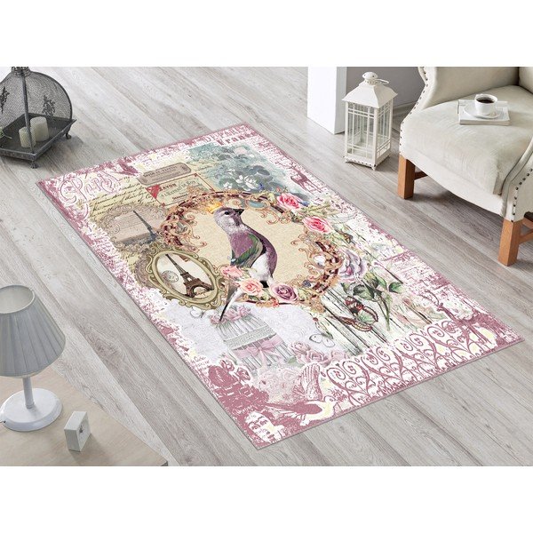 Розов килим Isabella, 120 x 160 cm - Vitaus-image-3