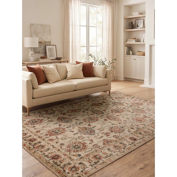 Бежов килим 120x160 cm Raja – Asiatic Carpets-image-1