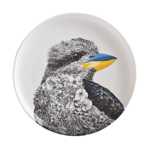 Бяла порцеланова чиния Marini Ferlazzo Kookaburra, ø 20 cm - Maxwell & Williams