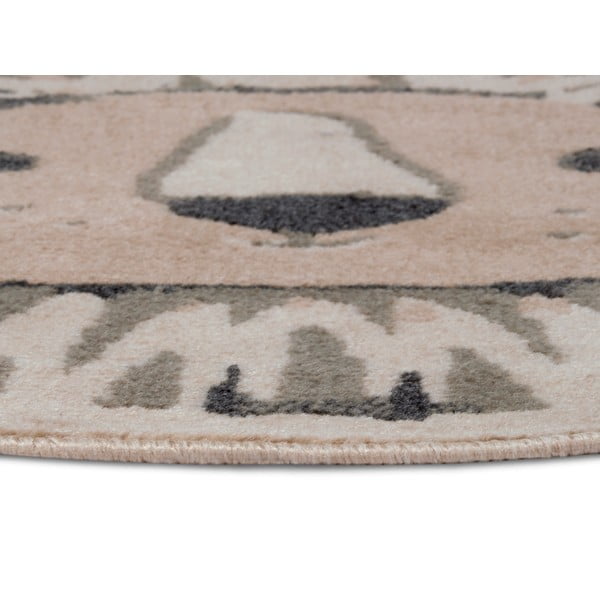 Бежов детски килим ø 100 cm Lion - Hanse Home-image-2