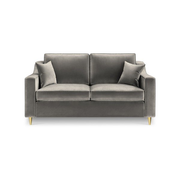 Тъмно сив двуместен диван Marigold - Mazzini Sofas-image-4