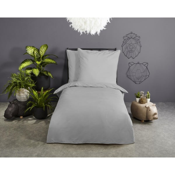 Памучно детско спално бельо за единично легло 100x135 cm - Good Morning-image-1