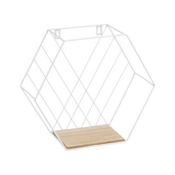 Бели/естествени рафтове в комплект от 3 броя 31 см - Casa Selección-image-1