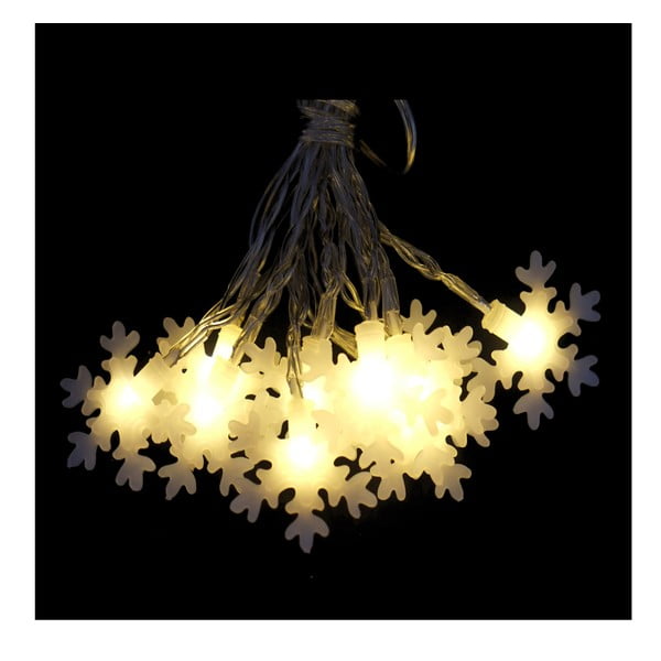 Бежова LED светлинна верига Unimasa Estrella, 20 светлини Calido - Casa Selección