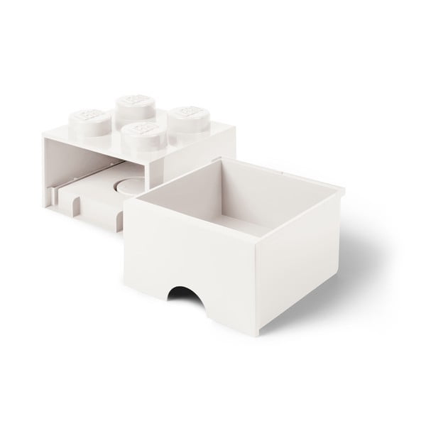 Бяла квадратна кутия за съхранение - LEGO®-image-3