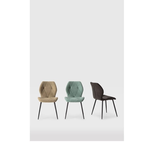 Черни трапезни столове в комплект от 4 броя Luna - Marckeric-image-1