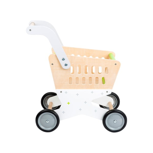 Детска дървена количка за пазаруване - Legler
