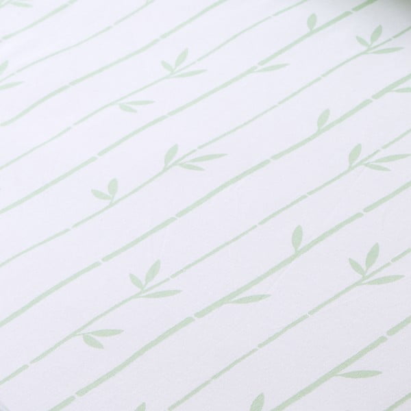 Бял еластичен двоен детски чаршаф 135x190 cm Panda Paws – Catherine Lansfield-image-2