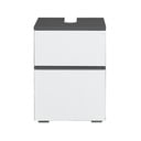 Шкаф за мивка в бял и антрацитен цвят 40x55 cm Wisla – Støraa