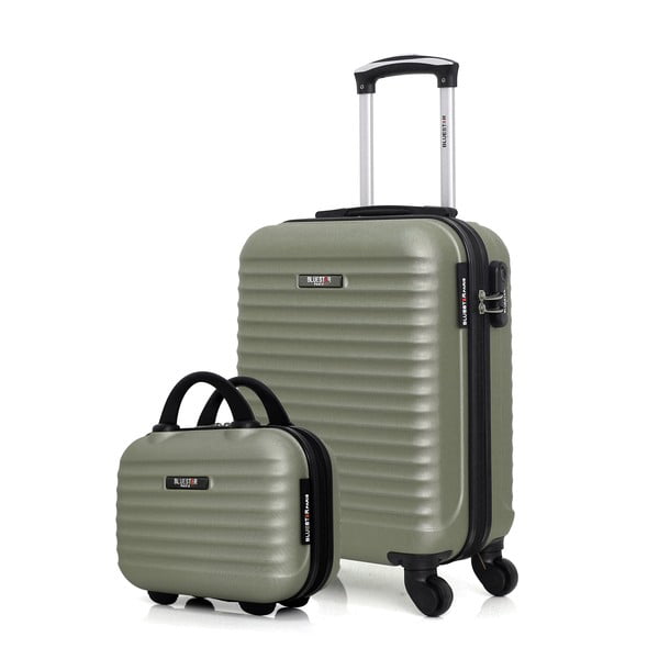 Комплект от 2 багажа в пастелно зелено Франция - Bluestar-image-3