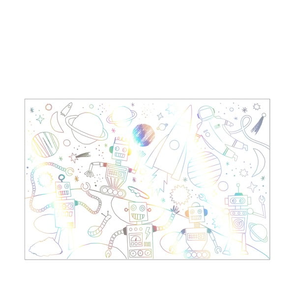 Картинки за оцветяване Space – Meri Meri-image-3