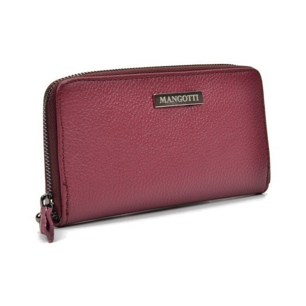 Mangotti Landallo червен кожен портфейл - Mangotti Bags-image-2