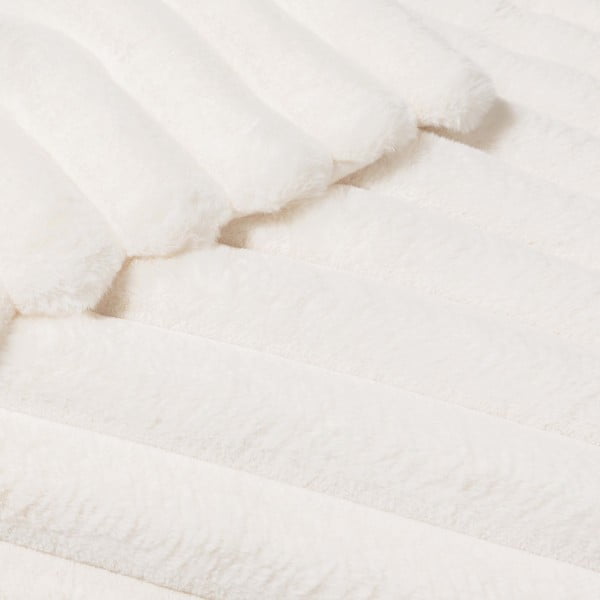 Кремаво одеяло от микроплюш 180x220 cm Boudoir – douceur d'intérieur-image-3