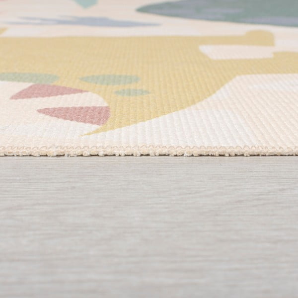 Детски килим , 80 x 120 cm Walk the Dinosaur - Flair Rugs-image-3