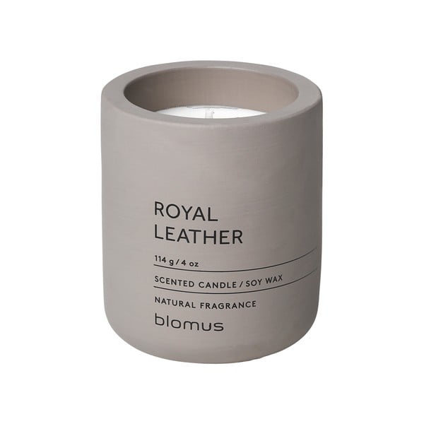 Свещ от соев восък с време на горене 24 h Fraga: Royal Leather – Blomus
