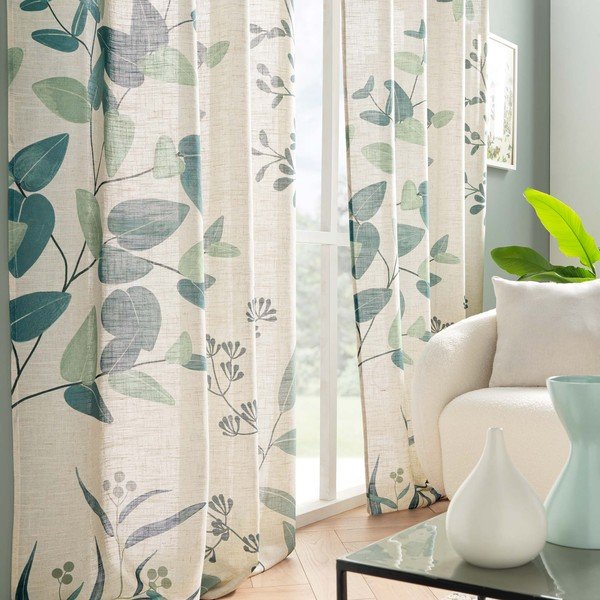 Зелено/бежово перде 140x260 cm Botanica – douceur d'intérieur-image-2