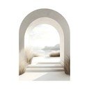 Картина върху стъкло 70x100 cm Pulau – Styler