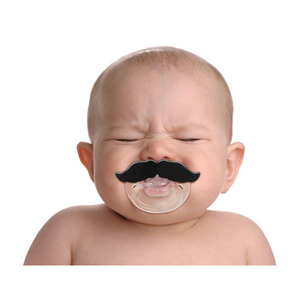 Dětský dudlík Fred & Friends Chill Baby Moustache