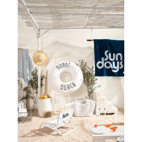 Бял надуваем пръстен Bondi - Sunnylife-image-3