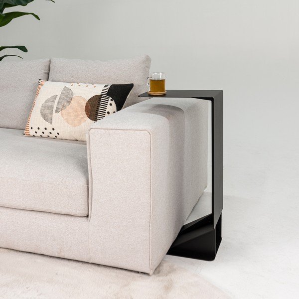 Метална странична масичка 25x35 cm Bruce – Spinder Design-image-1