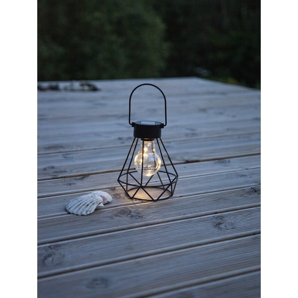 Черен LED фенер, височина 15,5 cm Eddy - Star Trading-image-4