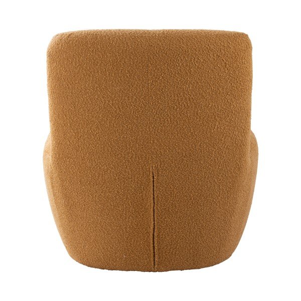 Жълто кресло от плат букле Ada – Leitmotiv-image-4