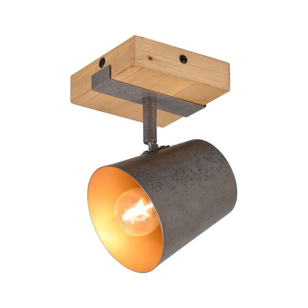 Прожектор в тъмносив и естествен цвят Bell – Trio-image-4