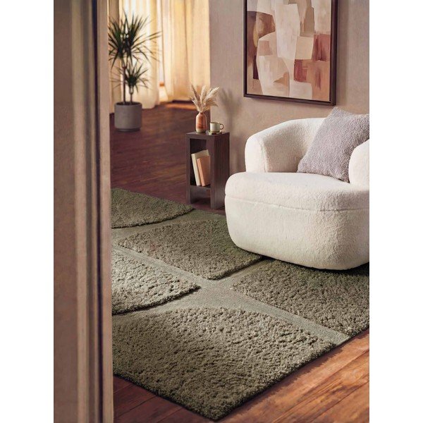 Ръчно изработен килим в цвят каки 200x300 cm Lambeth Jasper – Ted Baker-image-2