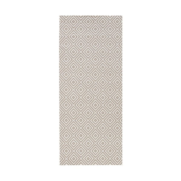 Сив килим за открито , 80 x 200 cm Karo - NORTHRUGS