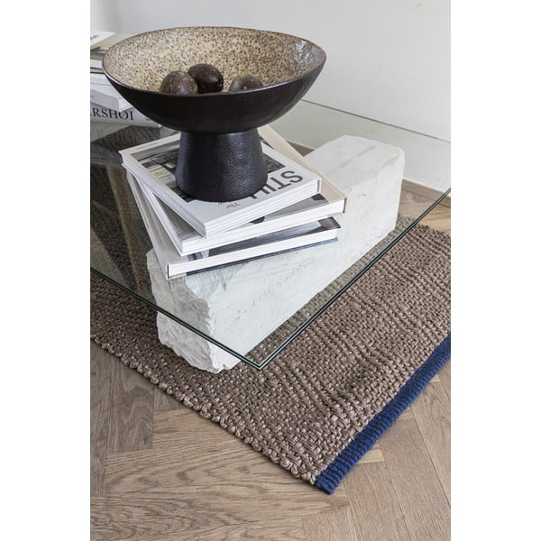 Кафява пътека от юта 70x150 cm Notes – Mette Ditmer Denmark-image-1