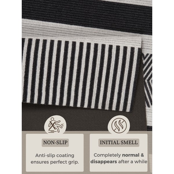 Черно-сива пътека Zala Living Cook & Clean Urban, 45 x 140 cm-image-4