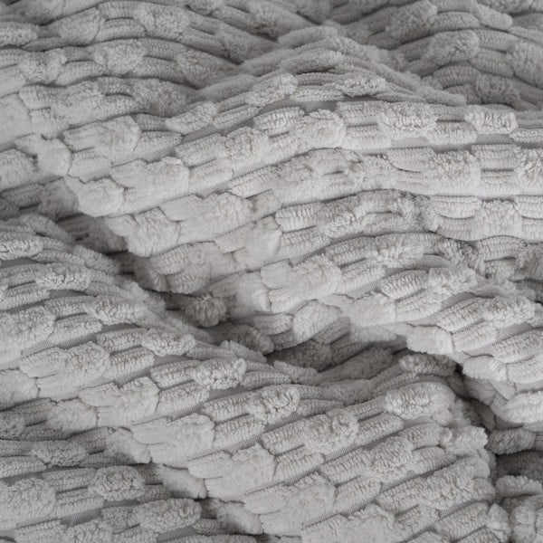 Светлосиво капитонирано покривало за легло 230x260 cm – Ixia-image-2