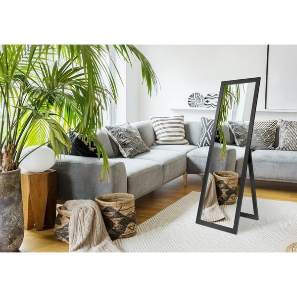 Стоящо огледало в черна рамка , 46 x 146 cm Sicilia - Styler-image-3