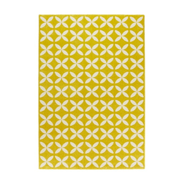 Жълт килим Тифани, 120 x 170 cm - Mint Rugs