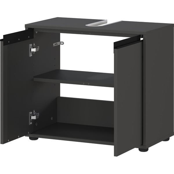 Антрацитен шкаф за мивка 63x55 cm Lemont – Germania-image-3