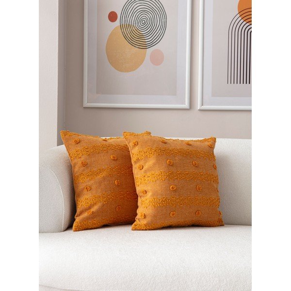 Калъфки за възглавници в комплект от 2 бр. 43x43 cm Tuffet – Mioli Decor-image-3