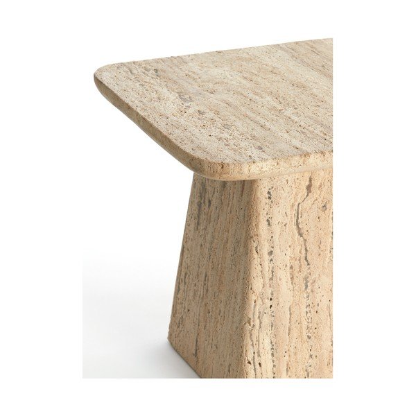 Странична масичка с скаменен плот за маса 45x45 cm Kepami – Light & Living-image-3