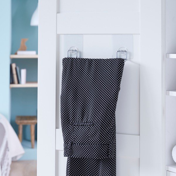 Ocelový věšák na kalhoty Compactor Magic Wardrobe-image-4