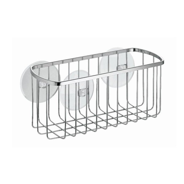 Метална кошница с вендузи Правоъгълна Gia - iDesign-image-1