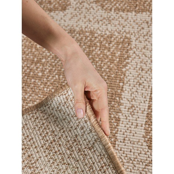 Кремав/в естествен цвят килим за открито и закрито 160x230 cm Haringey Ruskin – Ted Baker-image-3