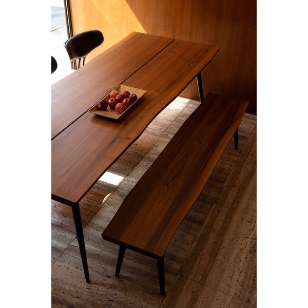 Пейка с черни стоманени крака , дължина 180 cm Alagon - Dutchbone-image-1