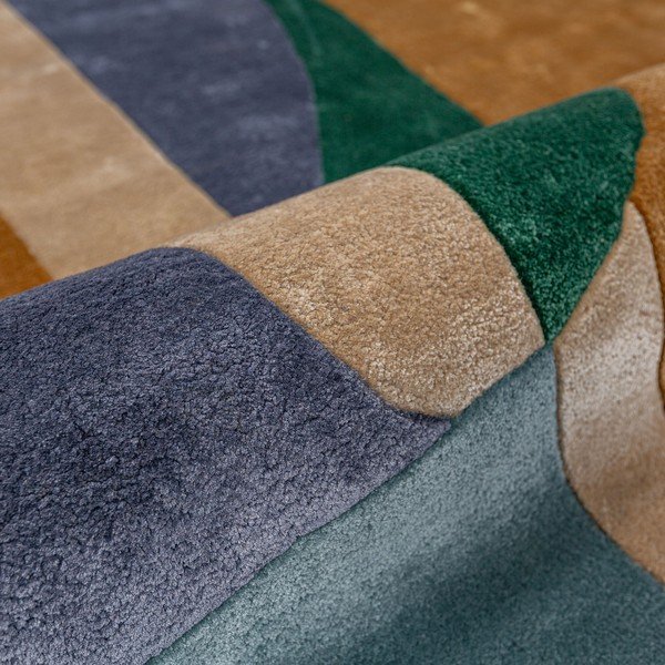 Ръчно изработен килим от вискоза 140x200 cm Polaris – Flair Rugs-image-3