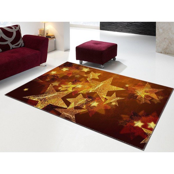 Koberec Vitaus Christmas Period Sparkling Stars, 50 x 80 cm-image-1