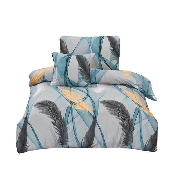 Единично  спално бельо от микросатен 3 части 140x200 cm Melissa – My House