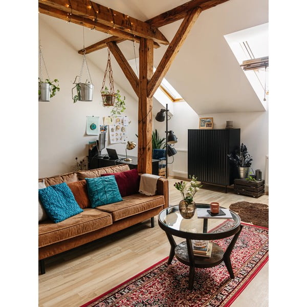 Червена  пътека , 80 x 250 cm Skazar Isfahan - Nouristan-image-2