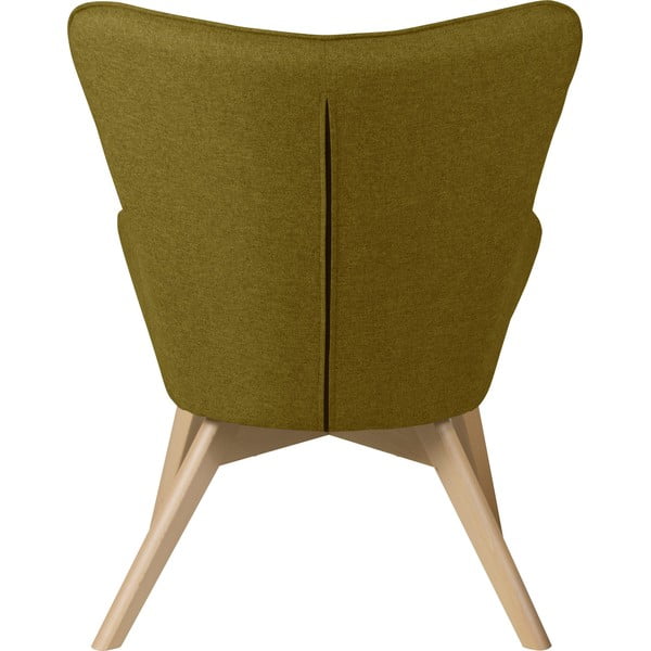 Зелен фотьойл с табуретка Niko – Ropez-image-4